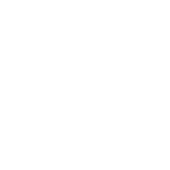 Airplane icon on black background.